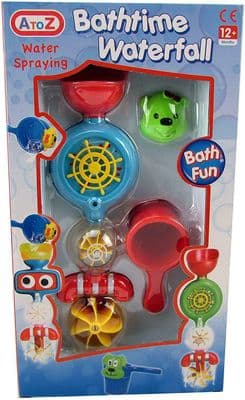 AtoZ BATHTIME WATERFALL Water spraying Bath Toy - 12m+