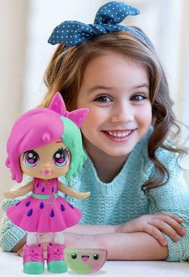 Bubble Trouble - WATER MELON SLICE Squishy Doll