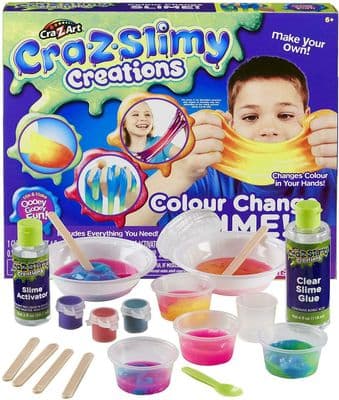 Cra-Z-Art COLOUR CHANGE SLIME - Changes Colour In Your Hands - STEM Learning