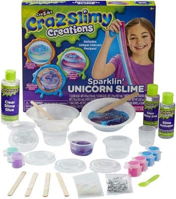 Cra-Z-Art SPARKLIN' UNICORN Slime - With Unicorn Recipes