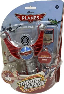 Disney Planes - Thumb Flyer TURBO LAUNCHER - Includes Dusty