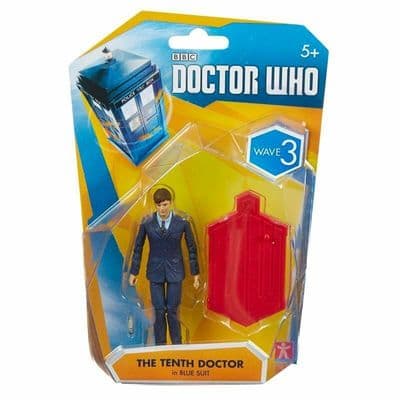 Doctor Who TENTH Dr in BLUE SUIT - 3.75