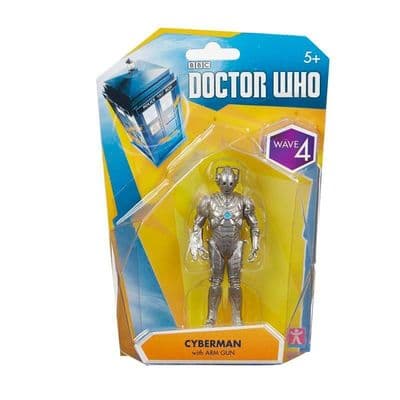 Doctor Who WAVE 4 - CYBERMAN With ARM GUN  Figure - Dr
