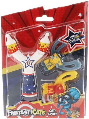 Fantasticats -  CAT-APULT - 2 x Cats - Flies unto 20m! NEW