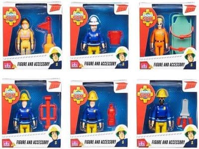 Fireman Sam ASSORTED FIGURES - Sam, ELVIS, Penny - OFFICER STEELE