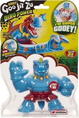 Heroes Of Goo Jit Zu - DINO POWER TYRO Figure GOOPY STRETCH