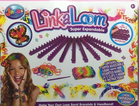 Link A Loom Super EXPANDABLE ADJUSTABLE Loom - Includes 600 BANDS