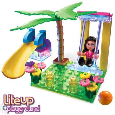 Lite Brix PLAYGROUND Light Up SET - 50 Pieces - NEW