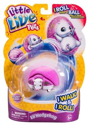 Little Live Pets - LIL' HEDGEHOG - DOUGH-ANNA - Interactive Pet
