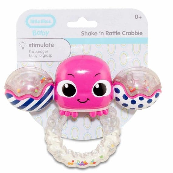 Little Tikes - SHAKE N RATTLE CRABBIE - 0 Months - NEW