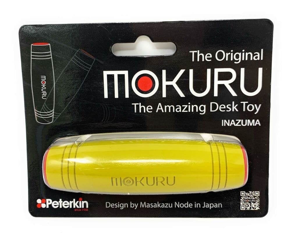 MOKURU The Amazing Desk Toy Fidget Spinner Stress Reliever YELLOW