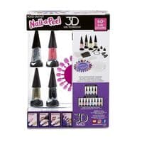 Nail-A-Peel - ROCK OUT KIT - 3D Nail Technology - 60+ Designs - NEW