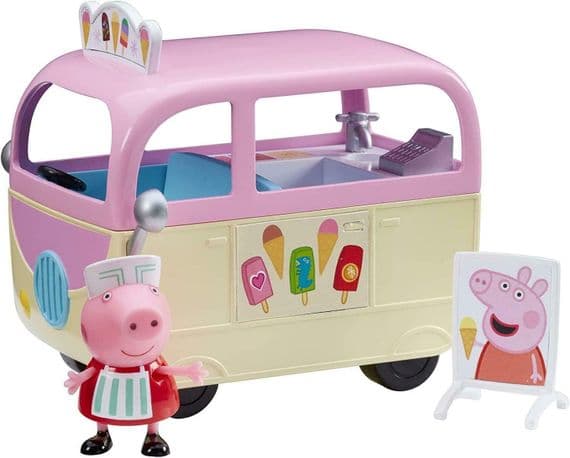 Peppa Pig - PEPPA'S ICE CREAM VAN - Push along Vehicle