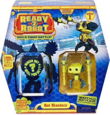 Ready 2 Bot - BOT BLASTERS - Build, Swap Battle - Mystery Figure - NEW