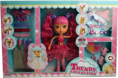 Trendy Doll Collection - OVER 30 STYLE COMBINATIONS - New