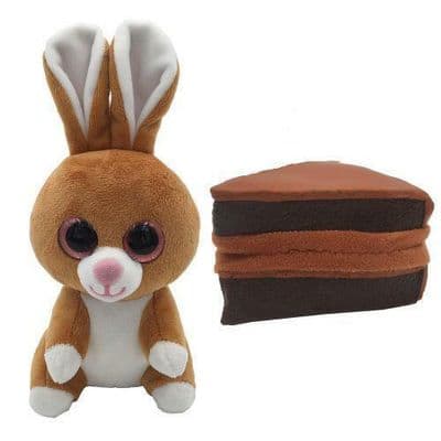 Wild Cakes - BUNNY CHOCO CAKE - Squishy Cake Thats Turns into Pet
