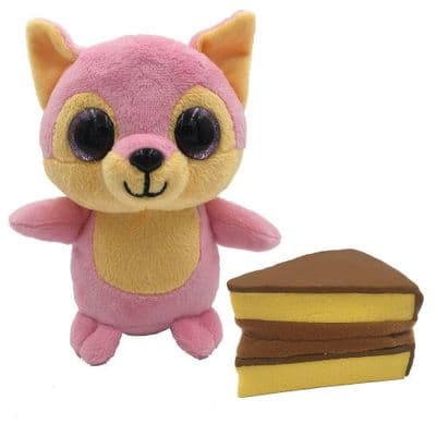 Wild Cakes - SHORTCAKE SHERMAN - Squishy Cake Thats Turns into Pet -NEW