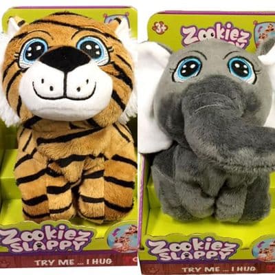 Zookeiz Slappy ELEPHANT OR TIGER Hugging Wrist PET
