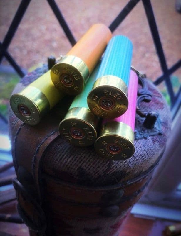 12 Bore Cartridge Keyring