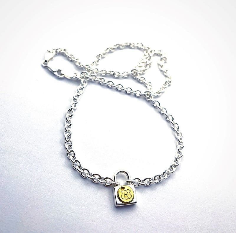 Fully Locked & Loaded Double Link Necklace