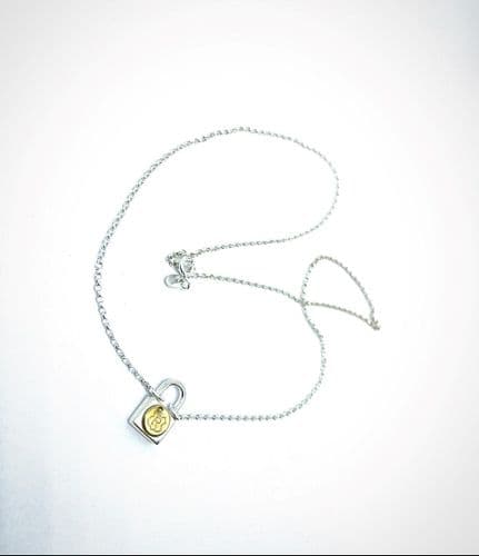 Locked & Loaded Double Link Necklace