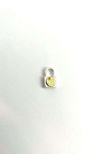 Locked & Loaded Padlock Charm