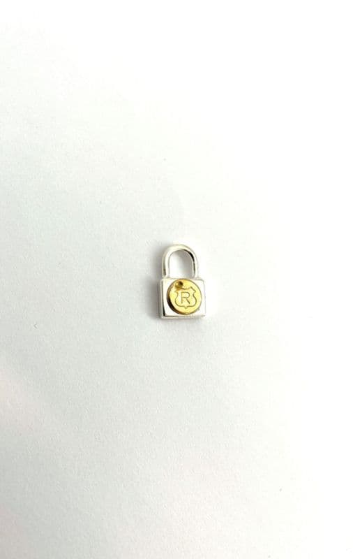 Locked & Loaded Padlock Charm