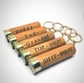 Personalised 12 Bore Cartridge Keyring