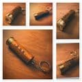 Personalised 12 Bore Cartridge Keyring