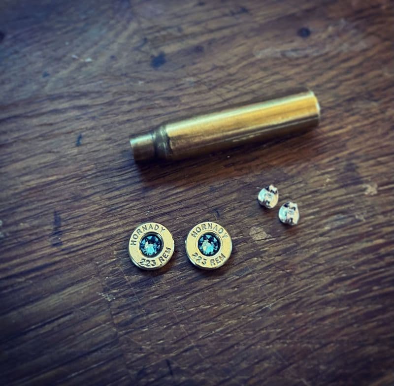 Swarovski Hunter Birthstone Earrings