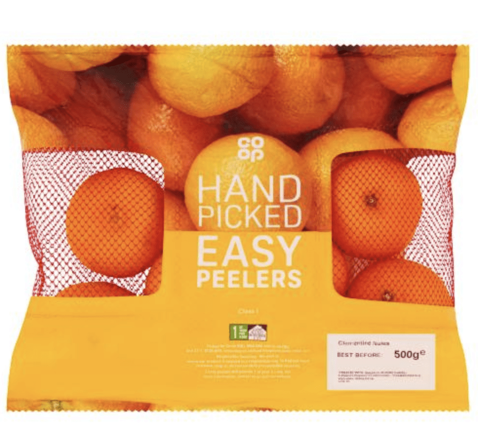 Co op Easy Peelers 500g