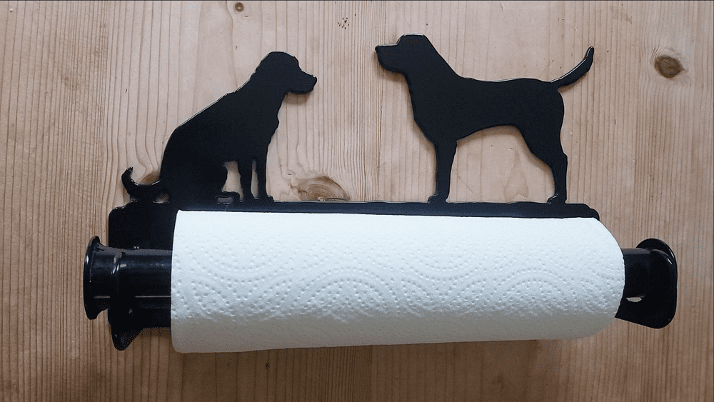 Labrador 1 Kitchen Roll Holder