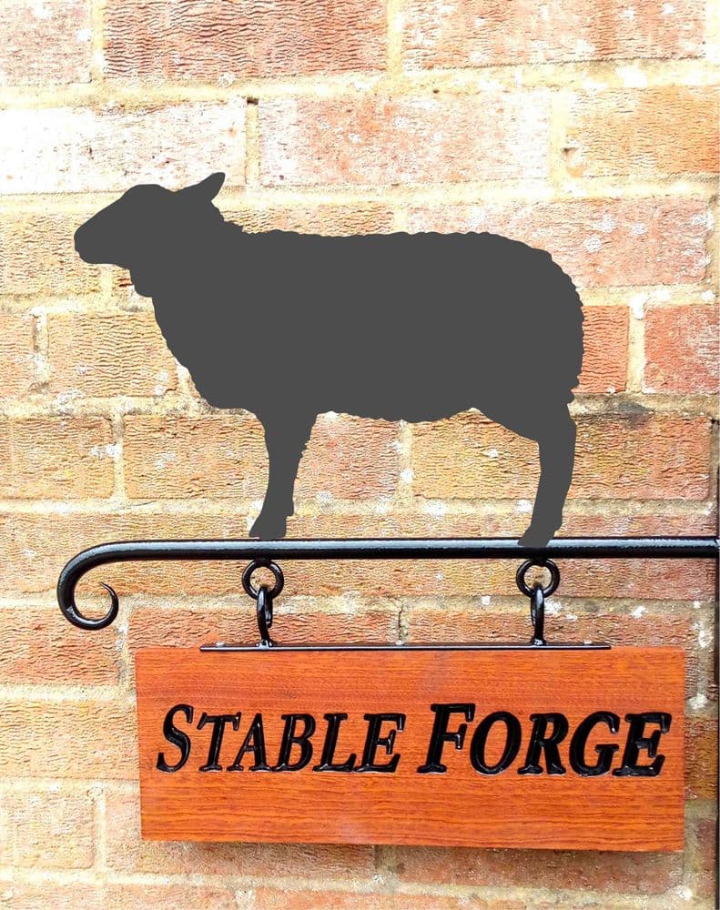 Sheep Hanging Sign