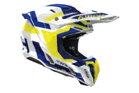 AIROH TWIST 3 DYNASTY BLUE-YELLOW