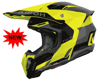 AIROH TWIST 3 FANCY YELLOW GLOSS