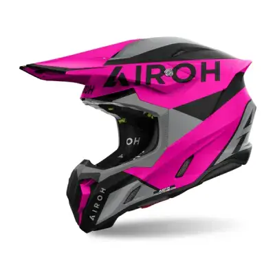 AIROH TWIST 3 KING FUSCHIA PINK MATT