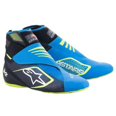 ALPINE STARS TECH 1KZ V BLACK-BLUE-FLO YELLOW