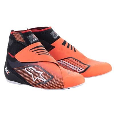 ALPINE STARS TECH 1KZ V2 BLACK/FLO ORANGE