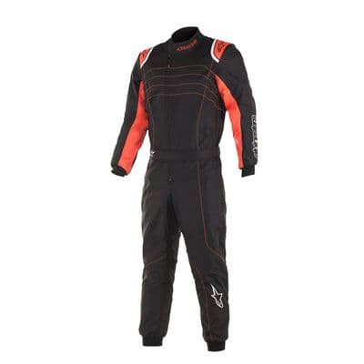 ALPINESTARS KMX9 V2S KIDS BLACK/FLO ORANGE