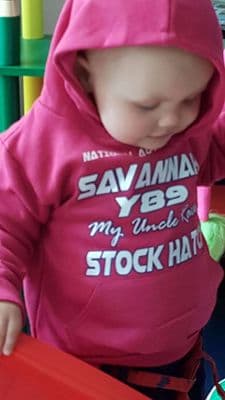 BABY - TODDLER CUSTOMISED HOODY