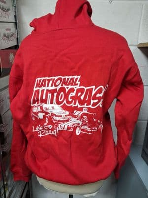 KIDS  'LETS GO RACING' RED