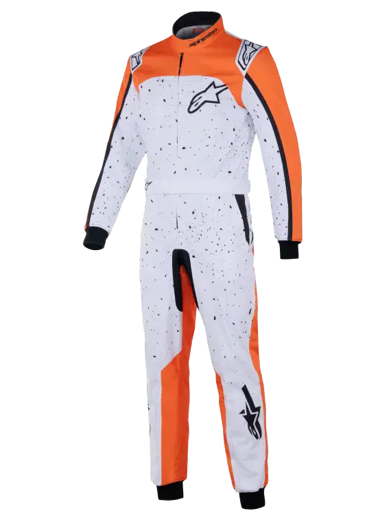 KMX9 V3 GRAPHIC 6 WHITE-ORANGE