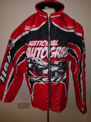 NATIONAL AUTOGRASS  JACKET RED