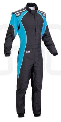 OMP KS3 BLK/TURQUOISE size 56