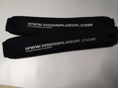 PAIR OF SHOCK PROTEKTAS LONG BLACK 18.5 INCHES