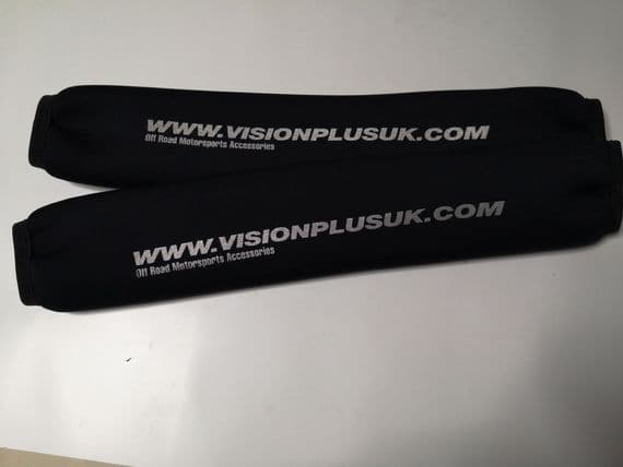 PAIR OF SHOCK PROTEKTAS LONG BLACK 18.5 INCHES