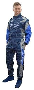 PROBAN FIRE RETARDENT SUIT NAVY/GREY