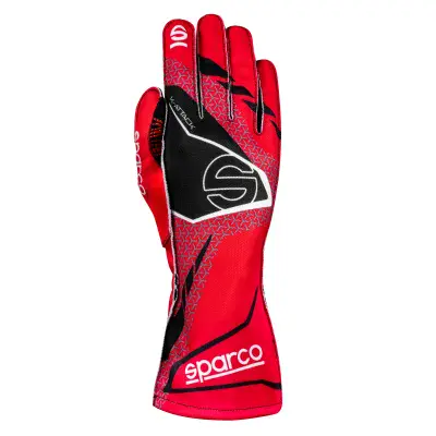 SPARCO K  ATTACK  GLOVES RED-BLACK