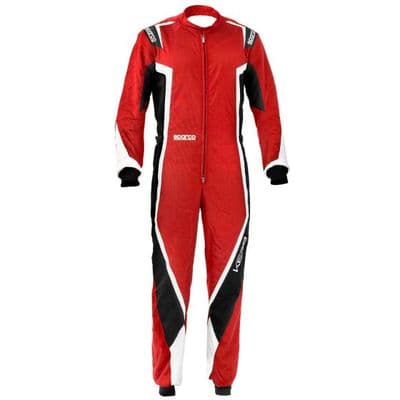 SPARCO KERB KART SUIT RED/BLACK/WHITE