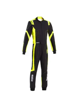 Sparco Thunder Advanced  YOUTH Black/Flo Yellow